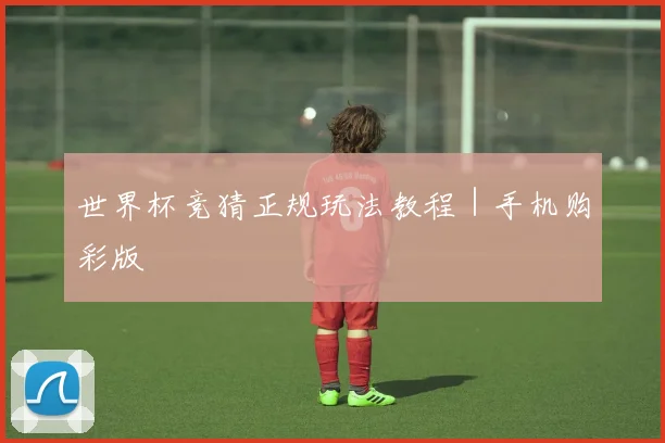 世界杯竞猜正规玩法教程｜手机购彩版